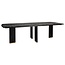 PTMD Eettafel Liber mango zwart gouden poot 240 cm