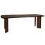 PTMD Eettafel Liber mango bruin gouden poot 280 cm