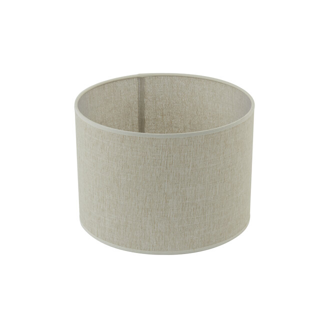 Light en Living Lampenkap cilinder 30-30-21 cm BRESKA parel wit