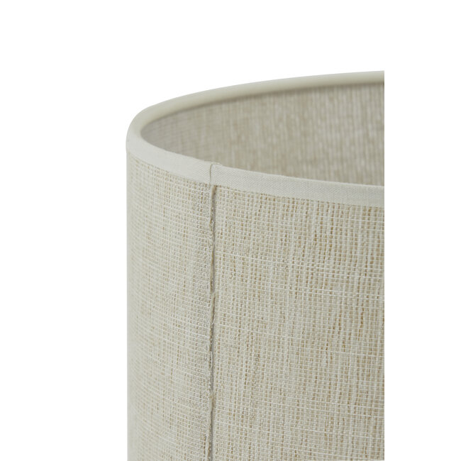 Light en Living Lampenkap cilinder 30-30-21 cm BRESKA parel wit