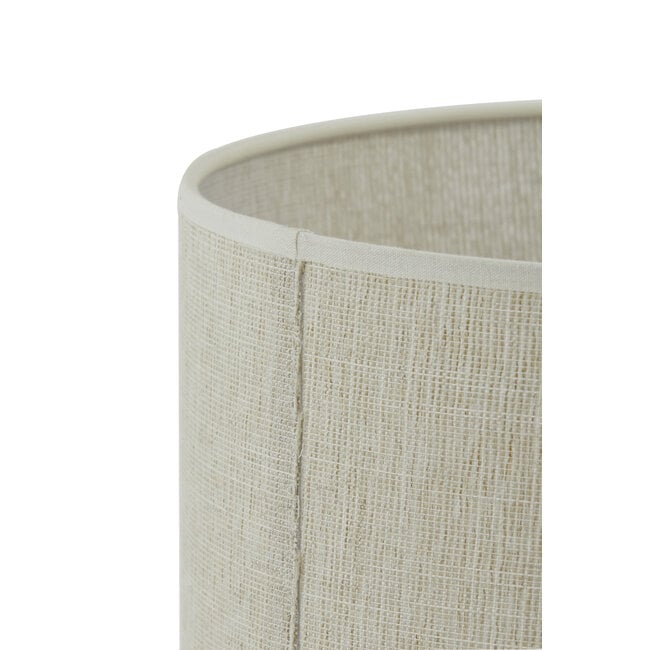 Light en Living Lampenkap cilinder 25-25-30 cm BRESKA parel wit