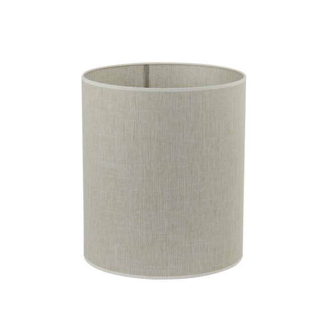 Light en Living Lampenkap cilinder 25-25-30 cm BRESKA parel wit