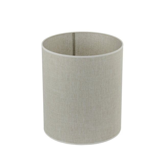 Light en Living Lampenkap cilinder 25-25-30 cm BRESKA parel wit