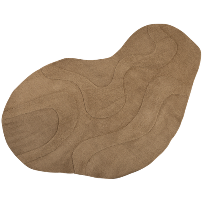 Woood Alya Vloerkleed Organisch Pale Brown 170x240cm