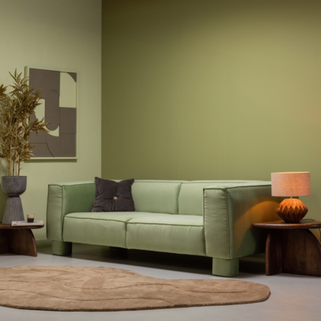 Woood Alya Vloerkleed Organisch Pale Brown 170x240cm
