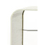 Light en Living Lampenkap vierkant rond hoog 25-25-30 cm BRESKA parel wit