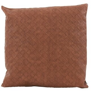 Light en Living Sierkussen COURO Cognac 43x43 cm
