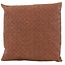 Light en Living Sierkussen COURO Cognac 43x43 cm - Light & Living