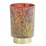 Light en Living Tafellamp LED Ø10x12,5 cm BRANCH glas  steenrood-goud