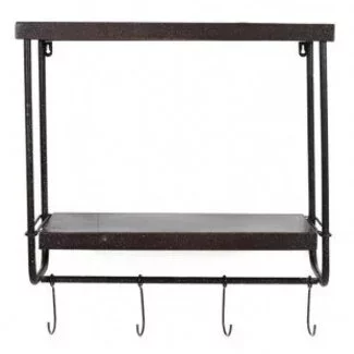 Light en Living Kapstok Perez 5-haaks antiek zilver