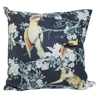 Light en Living Kussen DAINTREE 45x45 cm - Zwart/Groen
