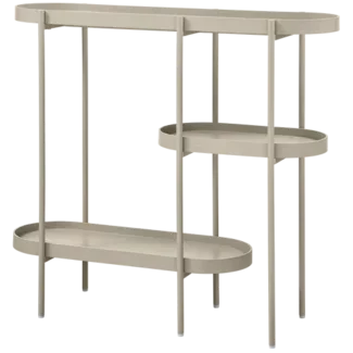 Woood Noan Sidetable Hout/metaal Antique Beige