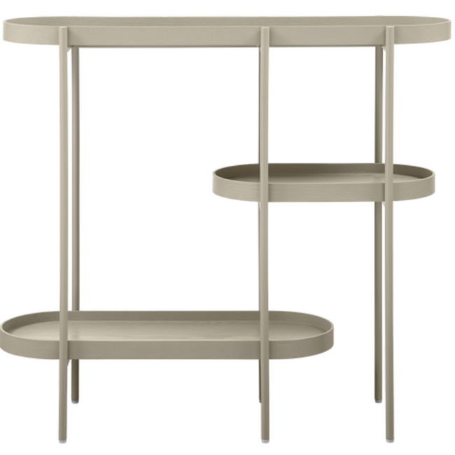 Woood Noan Sidetable Hout/metaal Antique Beige