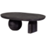 Woood Steppe Salontafel Mango Hout Zwart