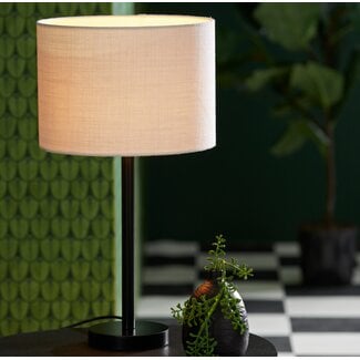 Light en Living Lampenkap cilinder 30-30-21 cm LIVIGNO eiwit