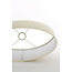 Light en Living Kap ovaal recht smal 58-24-32 cm SENDAI zand