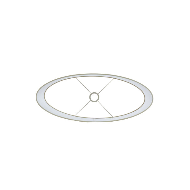 Light en Living Kap ovaal recht smal 58-24-32 cm SENDAI zand