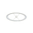 Light en Living Kap ovaal recht smal 58-24-32 cm SENDAI zand