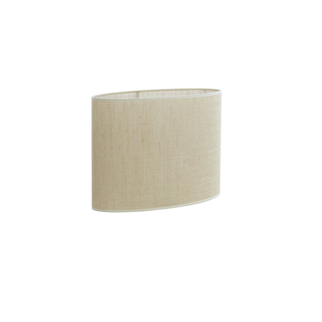 Light en Living Kap ovaal recht smal 45-21-32 cm SENDAI zand