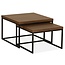 WoonMax Salontafel Floris set van 2 XL - diverse kleuren