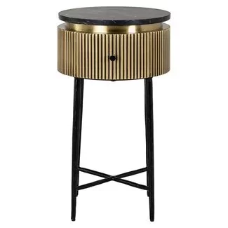 Richmond Interiors  Bijzettafel Ironville goud