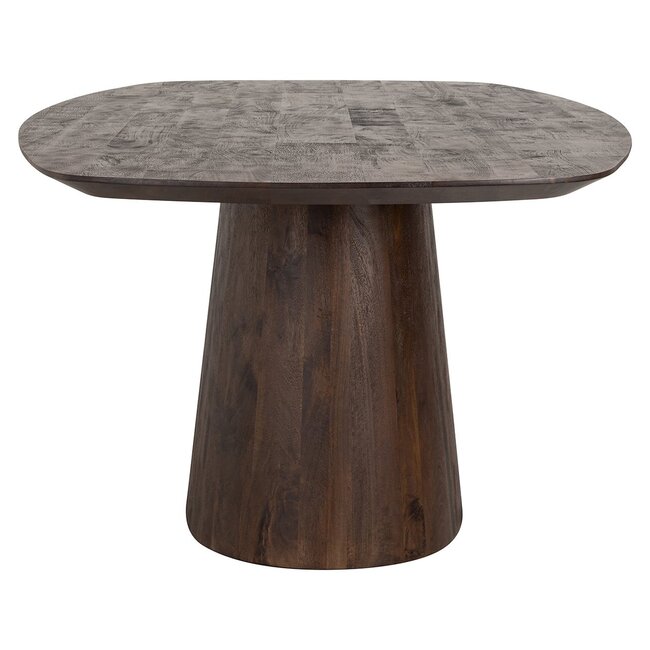 Richmond Interiors  Eettafel Alix Deens ovaal 230 donkerbruin