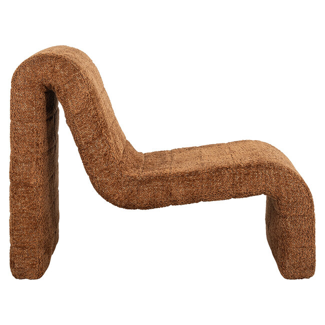 Richmond Interiors  Fauteuil Kelly lovely cinnamon (Be Lovely 603 Cinnamon)