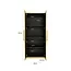 Richmond Interiors  Wandkast Ironville goud - 2 deurs