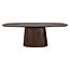Richmond Interiors  Eettafel Alix Deens ovaal 230 donkerbruin