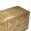 Richmond Interiors  TV dressoir Collada 4-doors geborsteld goud