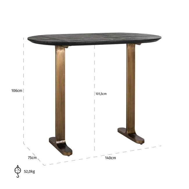 Richmond Interiors  Bartafel Revelin ovaal