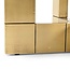 Richmond Interiors  Eettafel Collada 130Ø zwart goud
