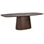 Richmond Interiors  Eettafel Alix Deens ovaal 230 donkerbruin