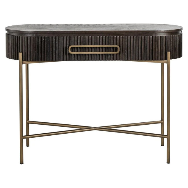 Richmond Interiors  Wandtafel Luxor 1-lade bruin