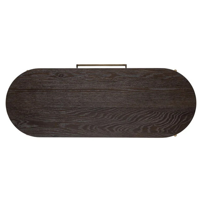 Richmond Interiors  Wandtafel Luxor 1-lade bruin