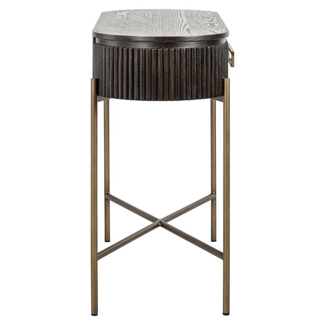 Richmond Interiors  Wandtafel Luxor 1-lade bruin