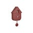 Karlsson Klok Modern Cuckoo - Rood