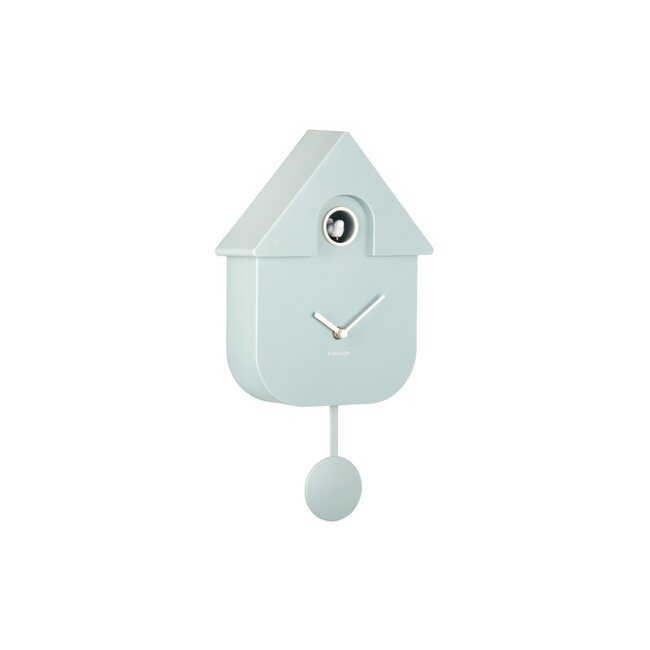 Karlsson Klok Modern Cuckoo - Lichtblauw