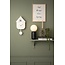 Karlsson Klok Modern Cuckoo - Wit