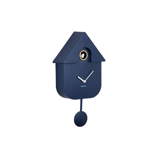 Karlsson Klok Modern Cuckoo - Blauw