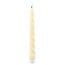 PTMD  Dinerkaars LED twist beige met beweegbare vlam – 2 stuks