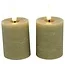 Countryfield Stompkaars Lyon Led Ø 5 cm beige set van 2