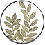 Countryfield Wandversiering no2 Novey zwart/goud