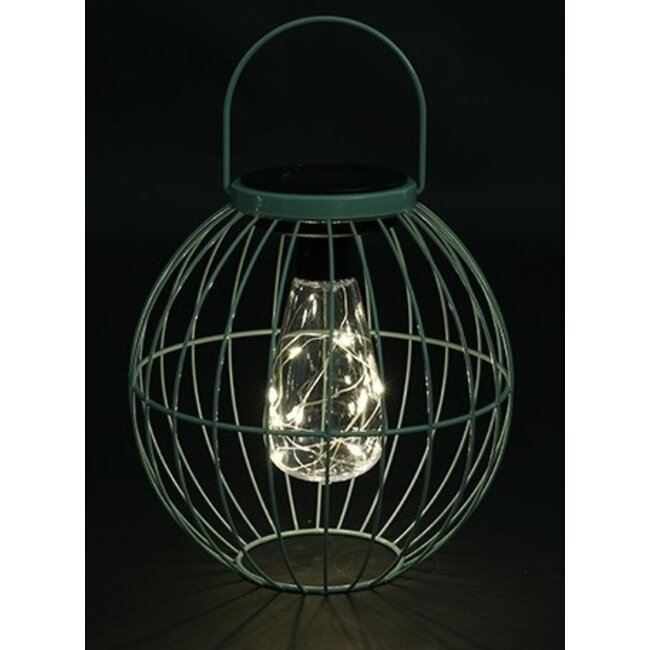 Countryfield Hanglamp LED solar Arli L groen