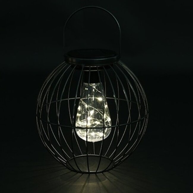 Countryfield Hanglamp LED solar Arli S zwart