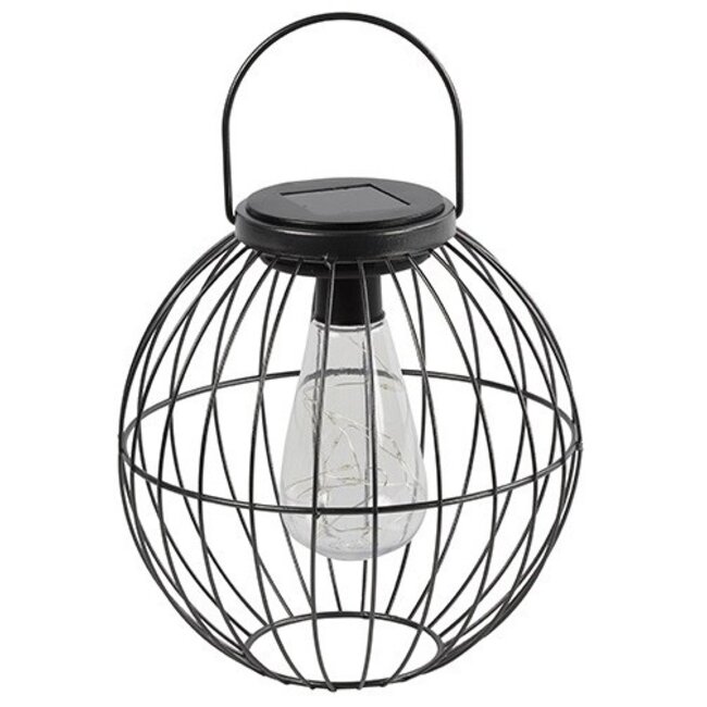 Countryfield Hanglamp LED solar Arli S zwart