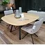 Woood Combi-tablo: Organisch Eiken 130x130 showroommodel