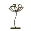 Light en Living Ornament op voet 28x8,5x45 cm PAPAVERU antique brons