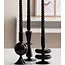 Present Time Kandelaar Sparkle Tall Zwart - Stijlvolle Glazen Kandelaar
