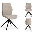 WoonMax Eettafelstoel Palmas Miami - Ash, Zwart of Toffee